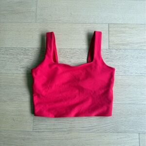 YPB Abercrombie red active top